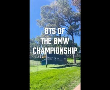 BTS of the BMW Championship | #shorts