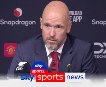 Erik ten Hag clashes with reporter in fiery exchange after Man Utd's 3-0 defeat to Liverpool