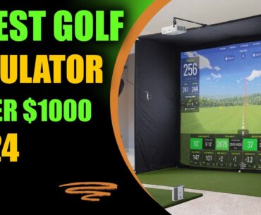 5 Best Golf Simulator Under $1000: Budget Golf Simulator for Home Use