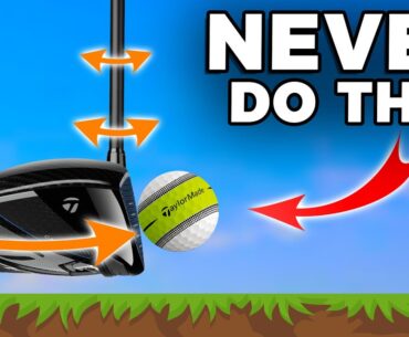 You Will NEVER Drive The Ball Well Wtih Any Of These Reckless Mistakes