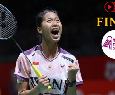 LIVE. Putri Kusuma WARDANI (INA) VS (KOR) SIM Yu Jin |FINAL |WS |YONEX TAIPEI OPEN 2024