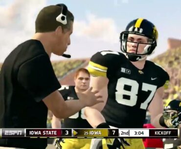 Iowa State vs Iowa - NCAA Football 14 - Updated 2024 2025 Gameplay