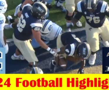 The Citadel vs Charleston Southern Football Game Highlights 8 31 2024