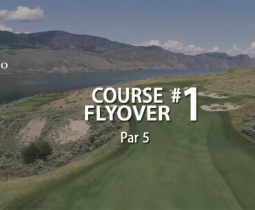 Tobiano Golf Course Flyover Hole #1