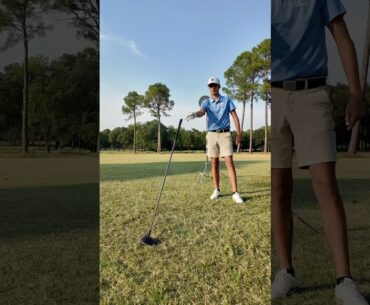 That 3rd guy was too smooth! #golf #golfswing #sportsphotography