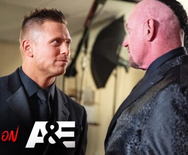 The Undertaker gets The Miz back into the locker room: A&E Biography: Legends — The Miz