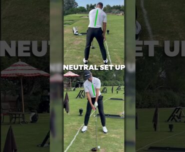 Neutral VS Slice Stance #golf #shorts