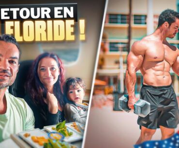 Adieu la France, Bonjour Miami - Vlog de Mon Retour en Floride ! 🏋️✈️🌴