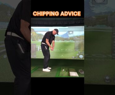 Ideal CHIPPING Technique - Great Golf Swing Tips #shorts