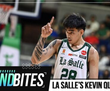 Kevin Quiambao ready to step up as La Salle’s undisputed leader | SOUNDBITES