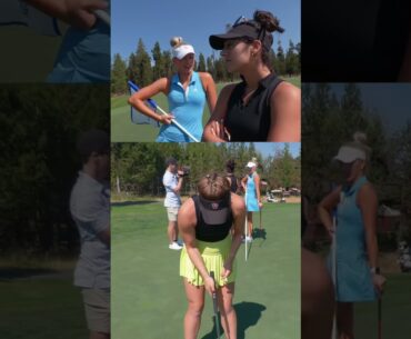 Are girls more competitive than guys? #golf