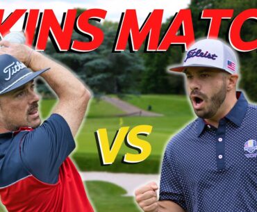 SKINS MATCH at Black Bear Golf Club | GOLFICITY Frank vs. Mike