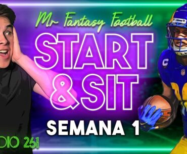 🏆 START & SIT: SEMANA 1 - Fantasy Football - Ep.261