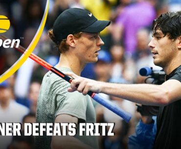 Jannik Sinner vs. Taylor Fritz FULL MATCH HIGHLIGHTS 🎾 | 2024 US Open