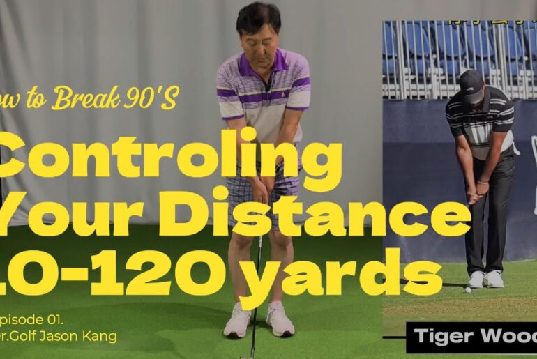 Want to break 90? Learn to hit perfect distance from 10-120yrds with 2 swings. Watch this! #pga