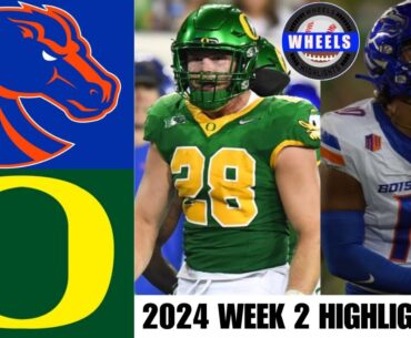 #7 Oregon vs Boise State (EXCITING!) | Full Game Highlights | 2024 College Football Highlights