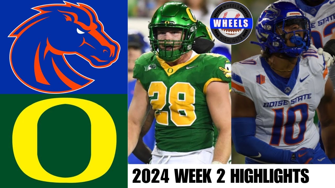 7 Oregon vs Boise State (EXCITING!) Full Game Highlights 2024