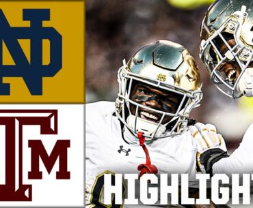 Notre Dame Fighting Irish vs. Texas A&M Aggies | Full Game Highlights | ESPN College Football