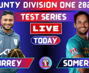 🔴LIVE: Somerset vs Surrey, 59th Match - Live Cricket Score, Commentary | #live