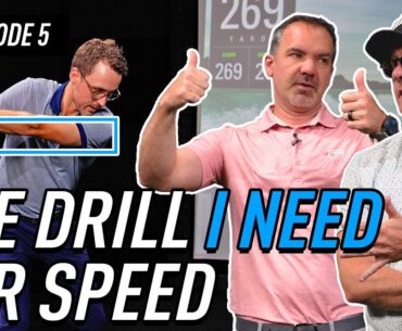 FASTEST Way to Gain Speed with Half Swing Drill! (Ep. 5)