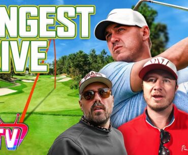 PMT Goes Up Against Brooks Koepka & Talor Gooch In A Longest Drive Competition