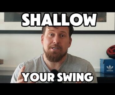 NOW YOU KNOW HOW TO SHALLOW THE GOLF SWING!! #golf #pgatour #golftips