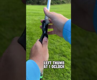 How to grip the golf club? #golf #golftips #golfswing #golfcoach #golfgrip