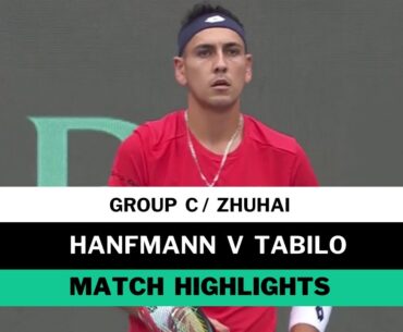 Yannick Hanfmann vs Alejandro Tabilo Highlights | Davis Cup 2024