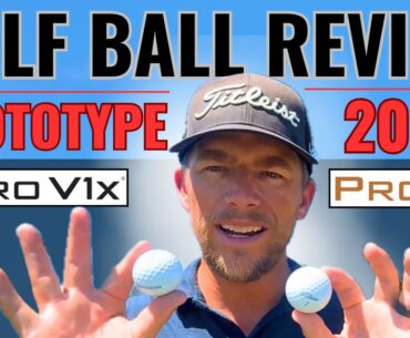 2025 ProV1 vs ProV1x | FULL Titleist Golf Ball Review