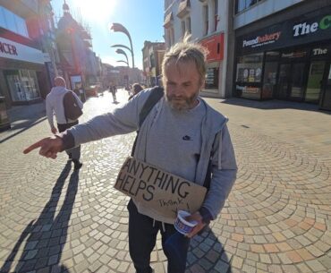 Homelessness in Blackpool: A Tragic Tale of Broken Dreams(John's & Jed )