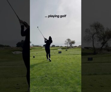 Life’s better playing golf. | #golf #golfswing #golflife #golfgirl #golfgame #golfer #golfing