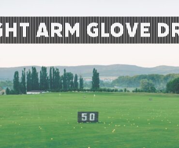 RIGHT ARM GLOVE DRILL | #zachriddlegolf #golf #golfswing #golftechnique #golfinstruction #golfer