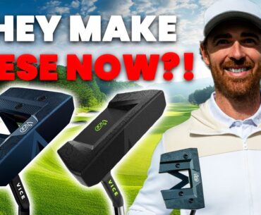 We Test Vice Golf’s First Ever Putters! | VGPO1 and VGP02 Review