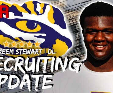 No. 1 DT Staying In Louisiana! | LSU, Texas, USC, Oregon? | LSU Tigers Football Recruiting News