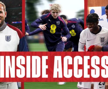 Gordon Too Quick For Guehi 🤣, Kane’s 100th Cap Celebration & Madueke's First Cap | Inside Access