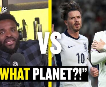 England Fan CONFRONTS Darren Bent For Picking Grealish OVER Palmer In The No.10 Role 😳🦁