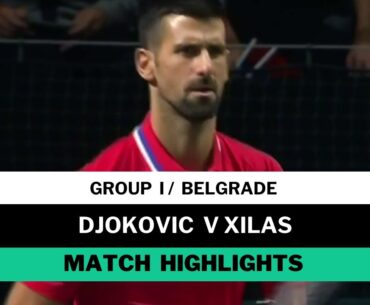 Novak Djokovic vs Ioannis Xilas Highlights | Davis Cup World Group I 2024