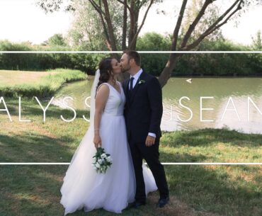 Alyssa and Sean | Piper's Heath Golf Club, Milton | Wedding Film