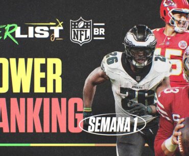 POWER RANKING - SEMANA 1 | TIER LIST NFL 2024