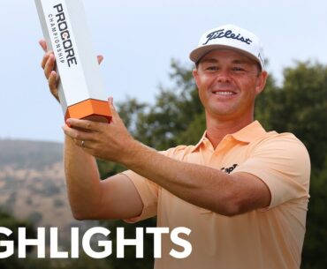 Patton Kizzire claims first win in six years | Round 4 highlights | Procore Championship | 2024