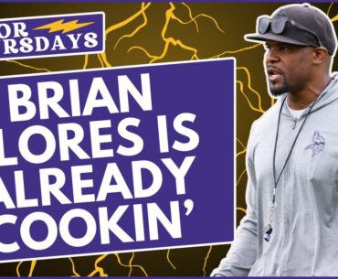 Minnesota Vikings DC Brian Flores is cooking up a spicy defensive stew!