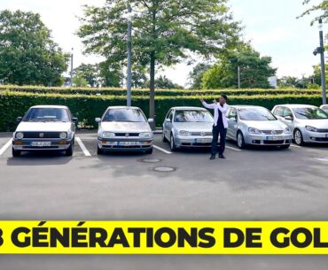 50 ans de GOLF : on a réuni 8 générations de Golf pour vous raconter son INCROYABLE histoire.