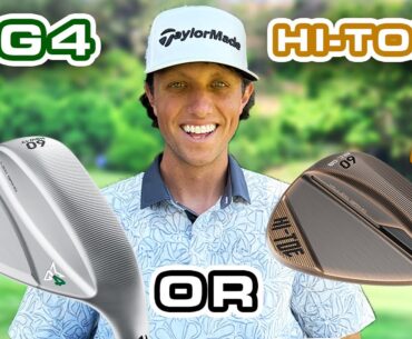 Grant Horvat And Trottie Golf Test Hi-Toe 4 vs MG4 Wedge | TaylorMade Golf