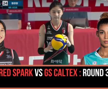 Red Sparks vs GS Caltex Round 3, Sub Indo : Pertandingan ke 17 Mega di Korea