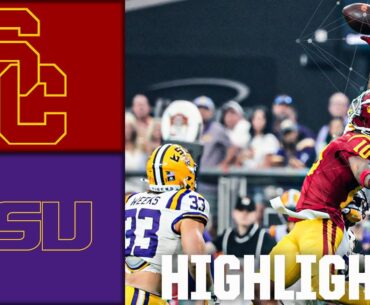 USC Trojans vs. LSU Tigers | Full Game Highlights | ESPN College Football