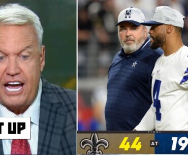 GET UP | Fire Mike McCarthy - Rex Ryan on Cowboys embarrassing lose to Saints 44-19 with Dak 2 INT