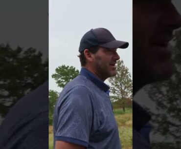 Tony Romo tries Bryson's Driver! #golf #brysondechambeau #tonyromo