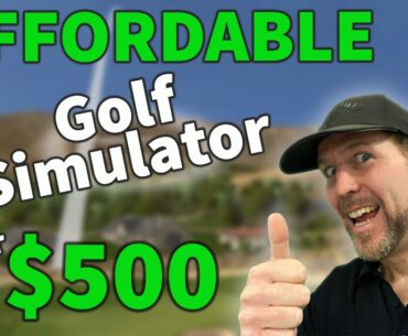 Affordable Golf Simulator Under $500!