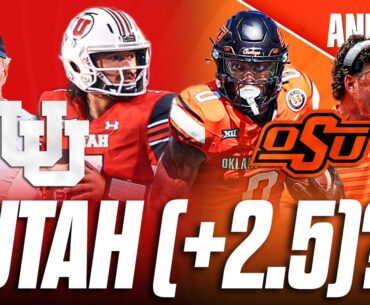 PICKING Oklahoma State vs Utah | Big 12 BATTLE with Ollie Gordon, Mike Gundy and Cam Rising, Utes