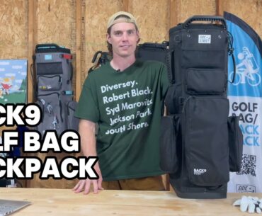 Back9 Golf Bag Backpack Product Overview